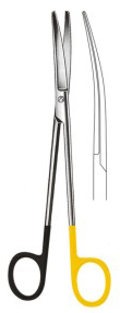 Wertheim Gynec. Scissors cvd 14.5cm S/CUT, TC