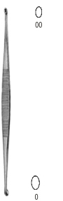 Williger Double Curette 13.5cm Fig.00/0