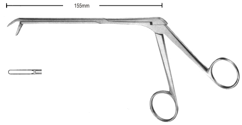 Caspar Lami-Rongeur downward 150º, 2mm 15.5cm