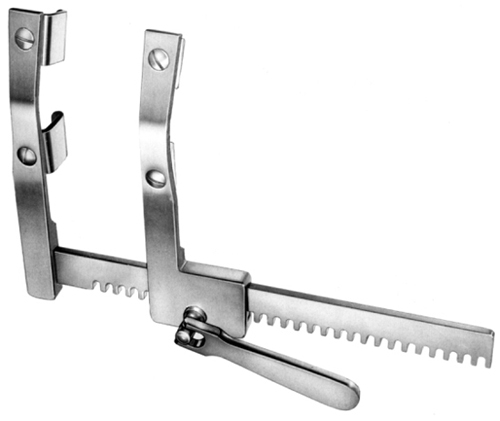 Morse Sternal Rib Spreader 22x27x200mm Alum.