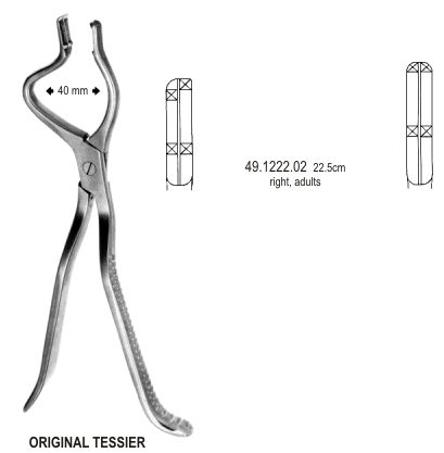 Tessier Disimpaction Fcps right 22.5cm